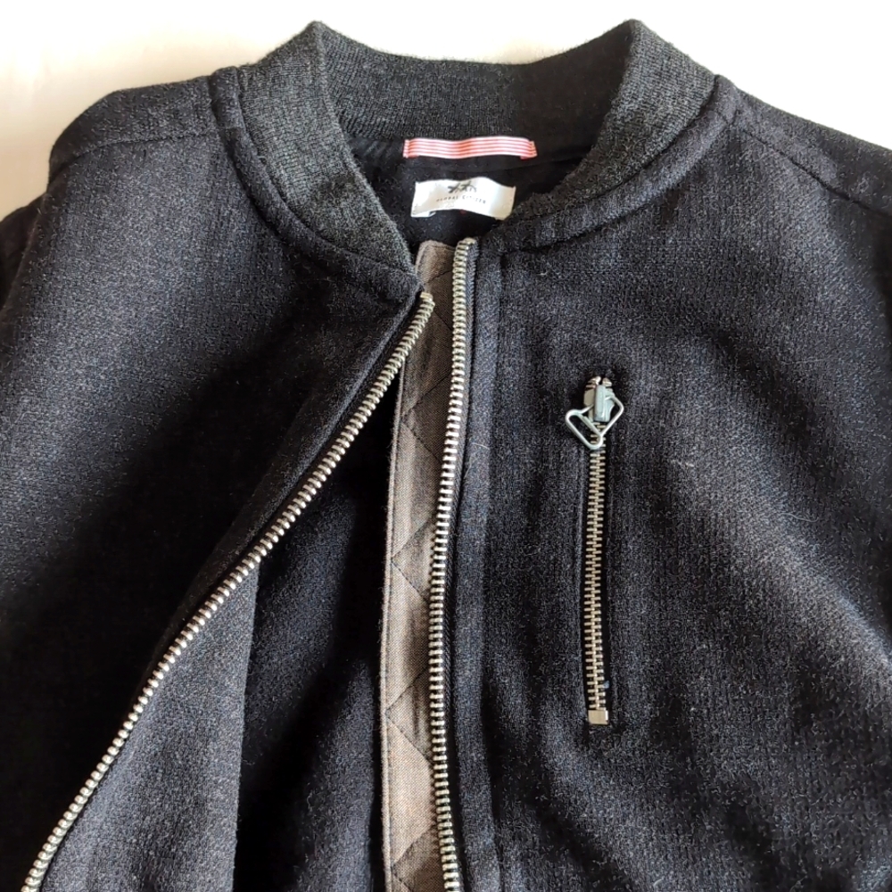 Apolis Global Citizen Wool Blend Bomber Jacket Men's Size Small - Picture 6 of 12